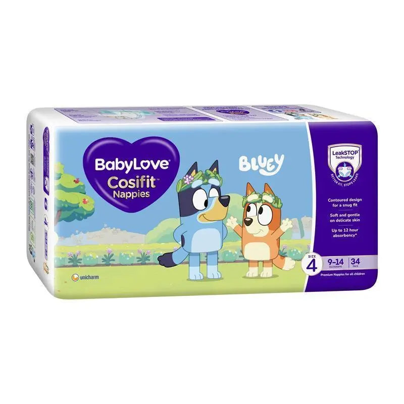 BabyLove Cosifit Nappies Size 4 (9-14kg) 34 Pack