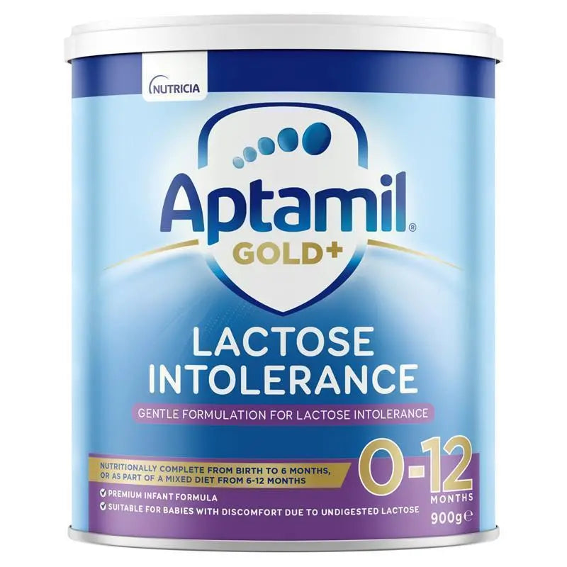 Aptamil Gold+ Lactose Intolerance Baby Infant Formula From Birth to 12 Months 900g