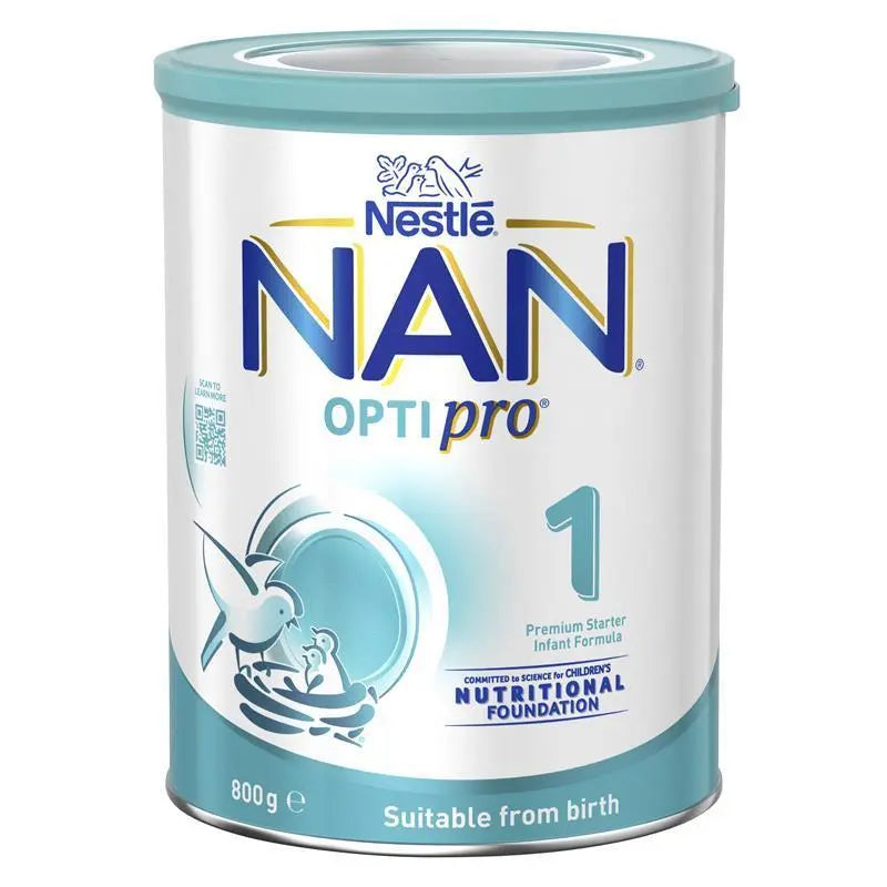 Nestle NAN OPTIPRO 1 Premium Starter Baby Infant Formula Powder, From Birth – 800g
