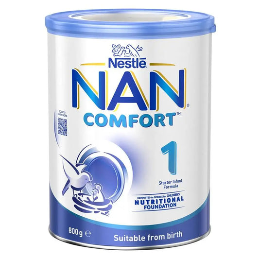 Nestle NAN COMFORT 1 Starter Baby Infant Formula Powder, From Birth – 800g