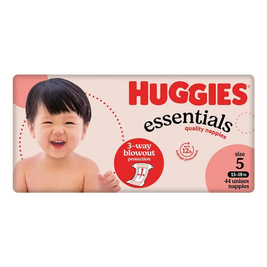 Huggies Essentials Size 5 13-18kg 44 Pack