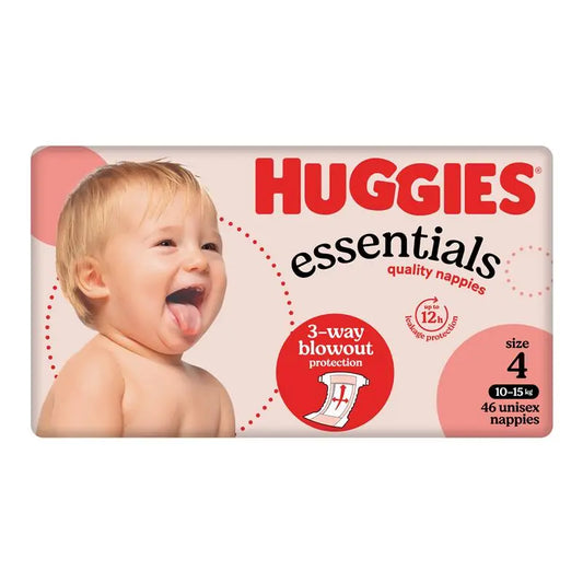 Huggies Essentials Size 4 10-15kg 46 Pack