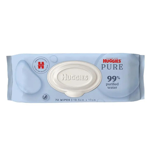 Huggies 99% Water 72 Pack