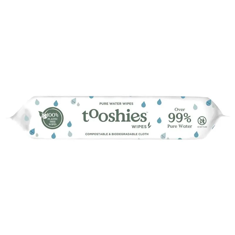 Tooshies Baby Wipes Pure Water 70 Pack